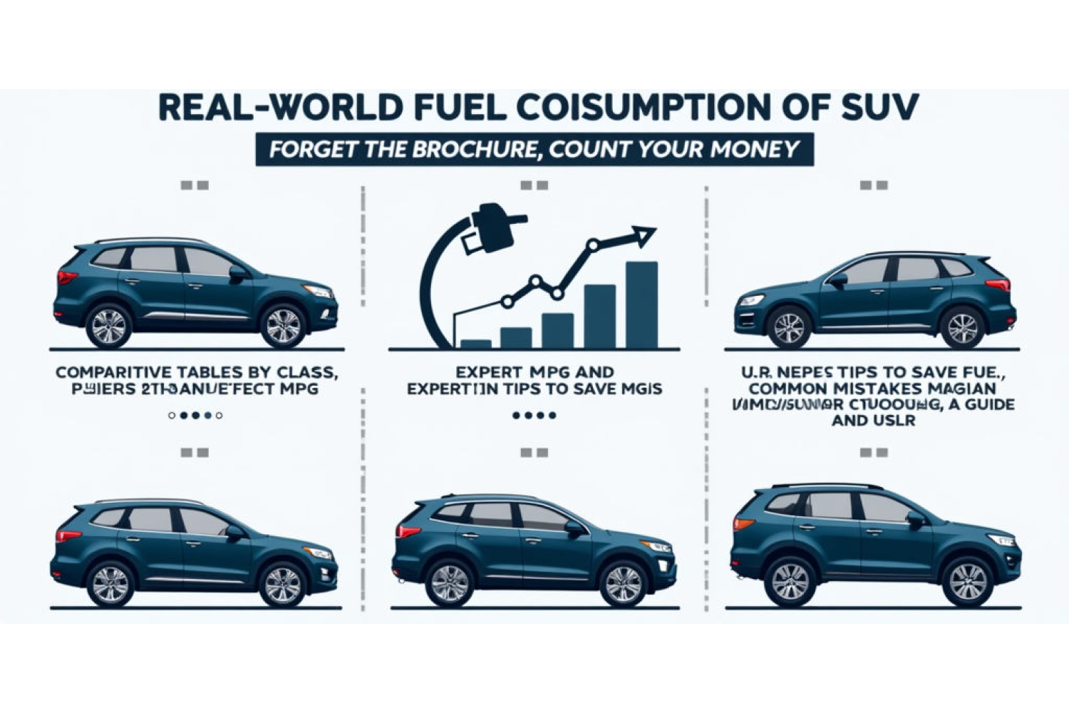Расход топлива кроссоверов: не верьте таблицам, считайте реальные деньги