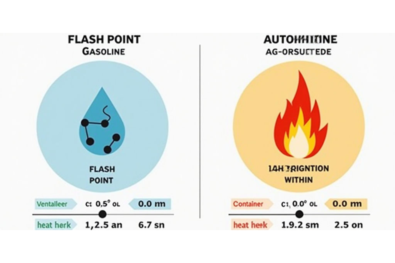 Температура вспышки и воспламенения: почему керосин и бензин ведут себя по-разному и как это влияет на безопасность