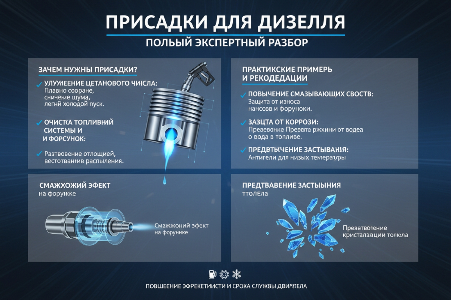 Присадки для дизеля: полный экспертный разбор, практические примеры и рекомендации