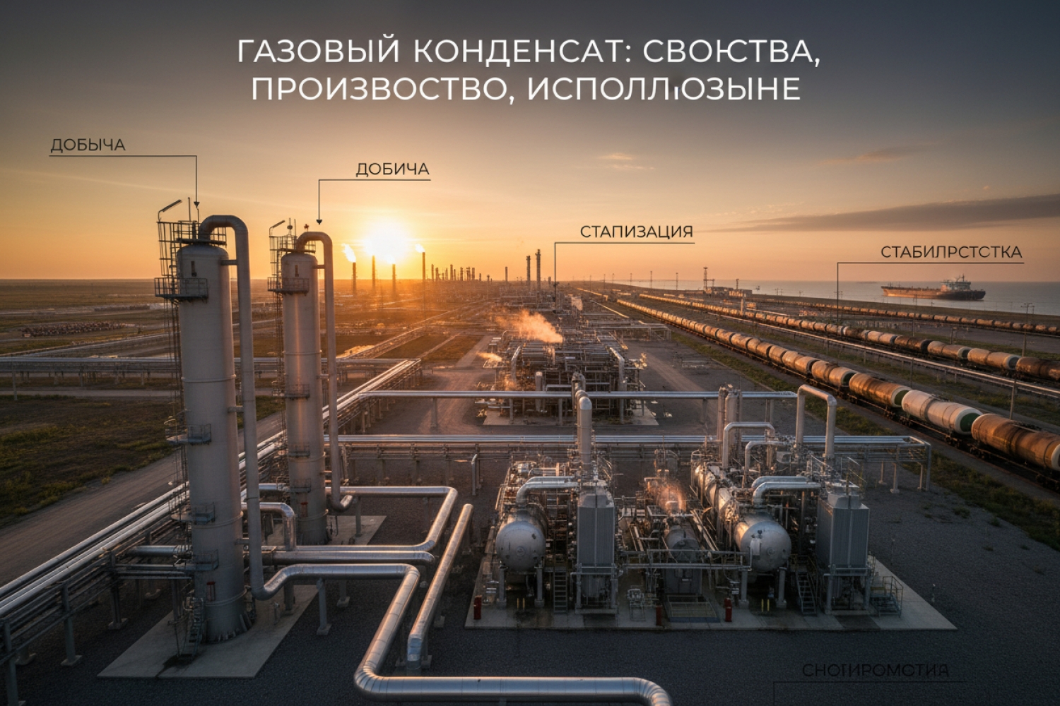 Газовый конденсат: свойства, производство, использование
