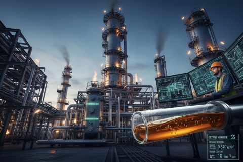 Дизельная фракция: свойства, производство, состав и применение