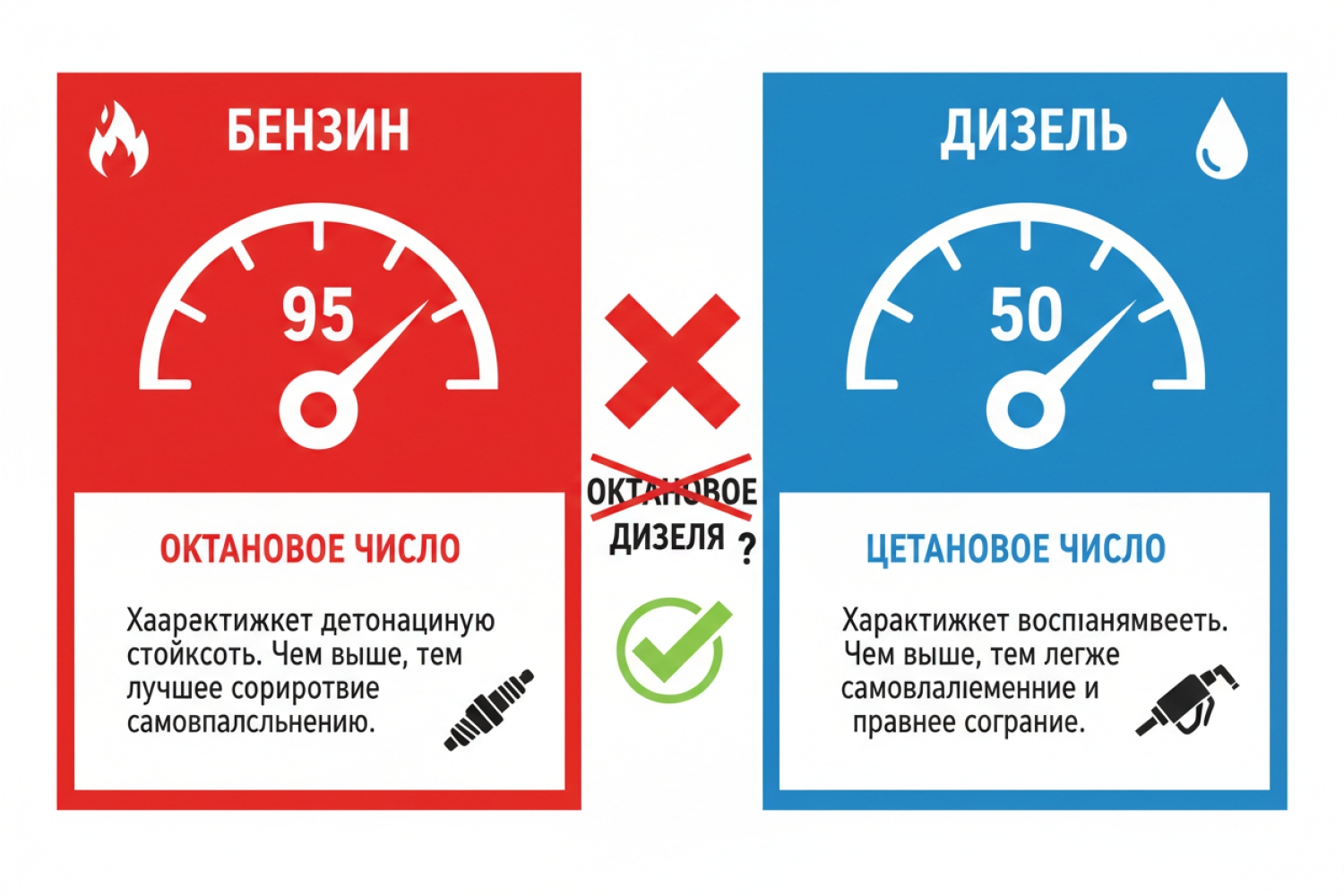 Октановое число дизеля: в чём ошибка и какое число на самом деле важно