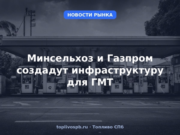 Минсельхоз и Газпром создадут инфраструктуру для ГМТ