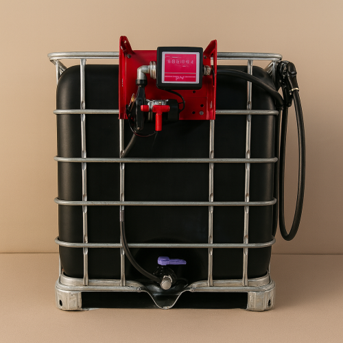 Мини АЗС черная на 1000 л среднего класса 220V