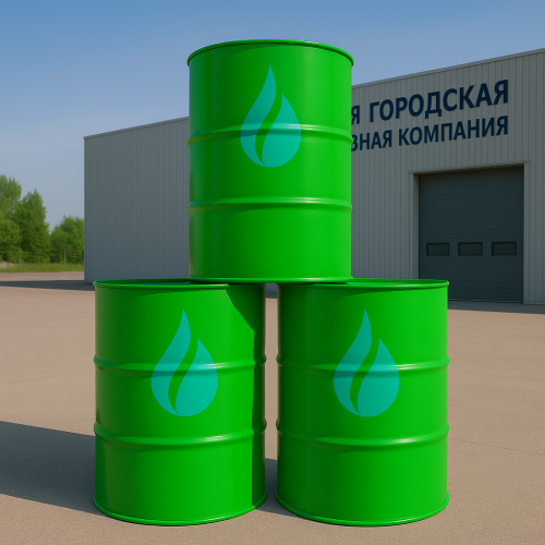 Отработанное масло в бочках и наливом