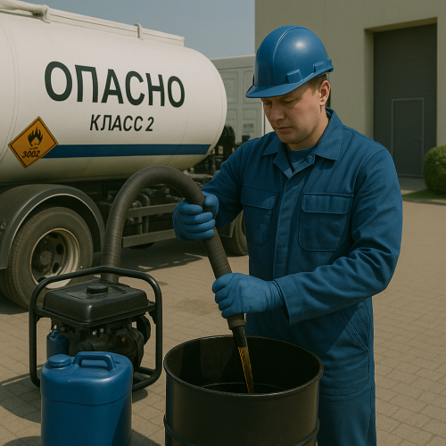 Сбор и утилизация мазута и его отходов