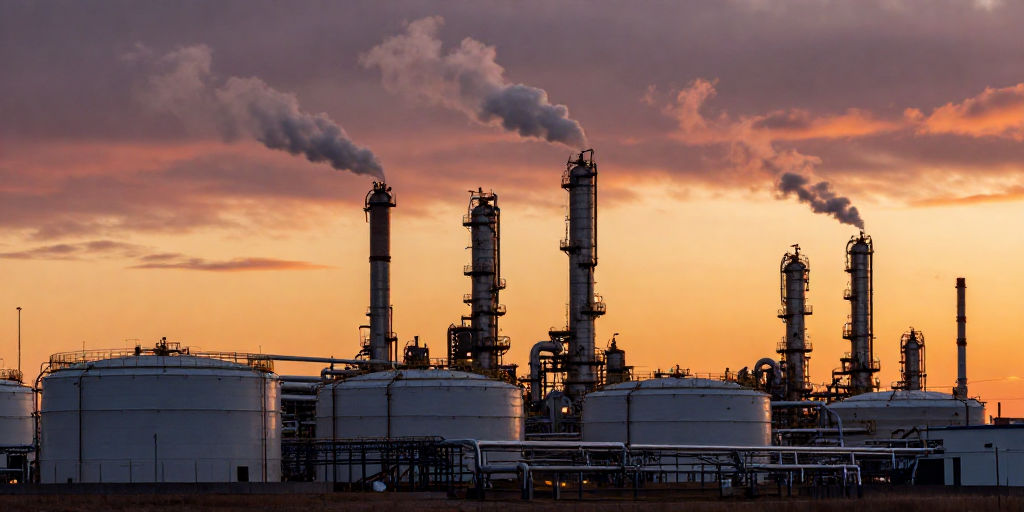 Схема логистической цепочки поставок нефтепродуктов
